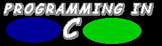 Programming in C